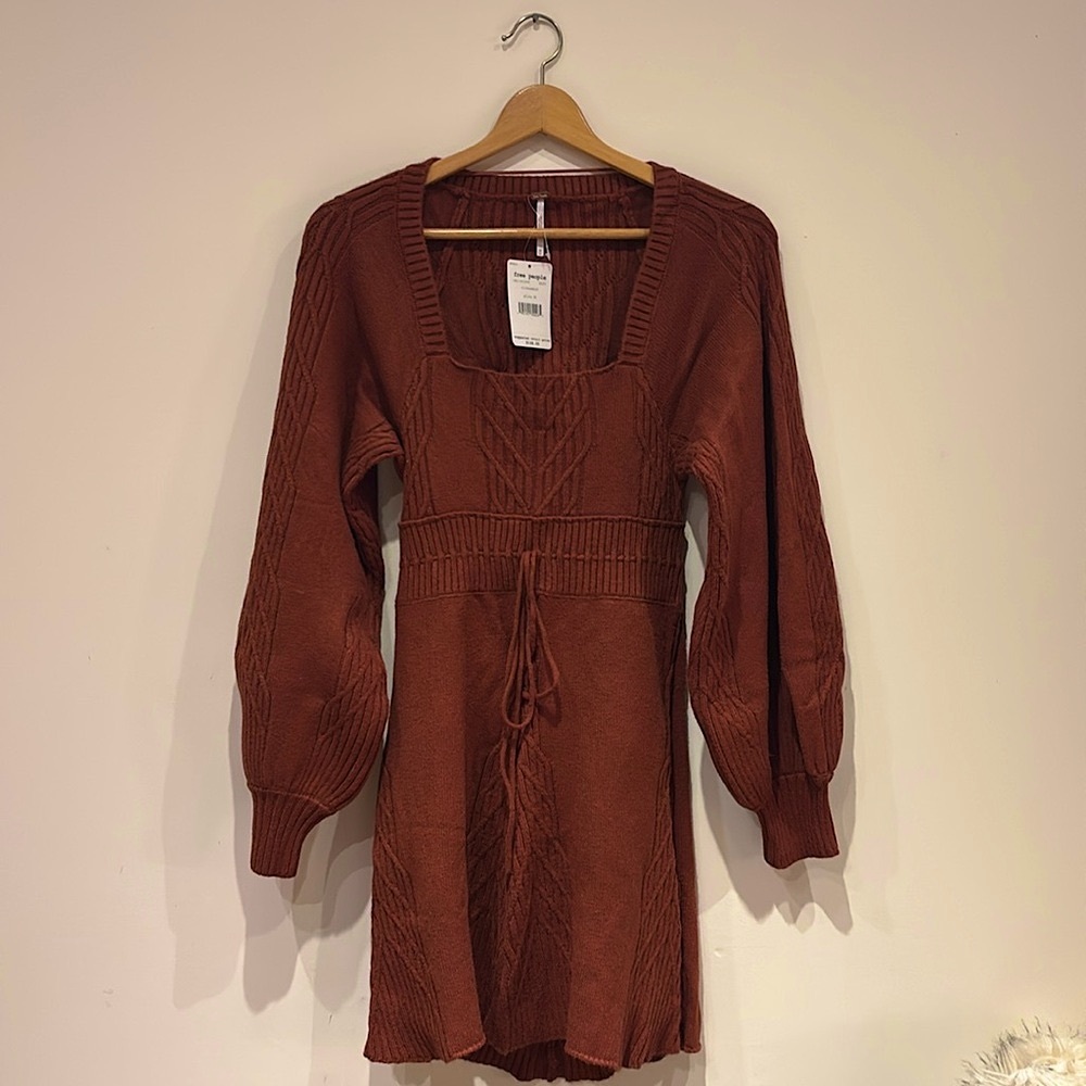 Free people, pull over sweater dress